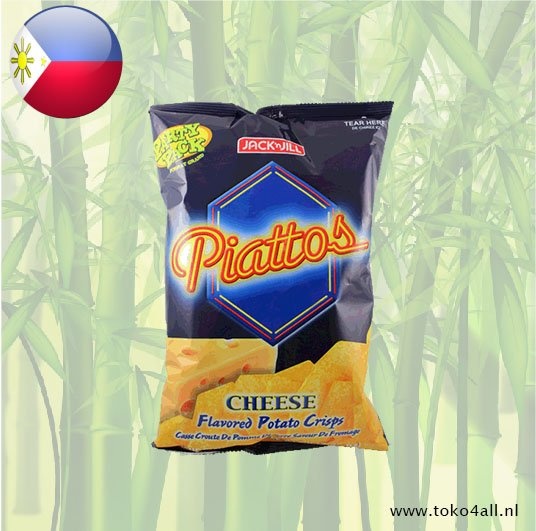 Jack N Jill Piattos Cheese Chips Party Pack 212 gr