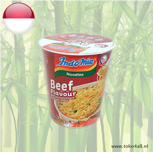 Instant Cup Noodles Beef 58 gr