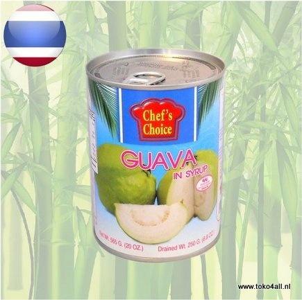 Guava op siroop 565 gr