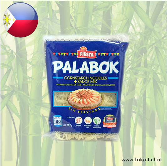 White King Palabok Noedels met mix 287 gr