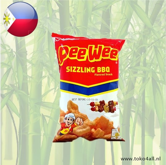 Pee Wee Sizzling BBQ Snack 60 gr