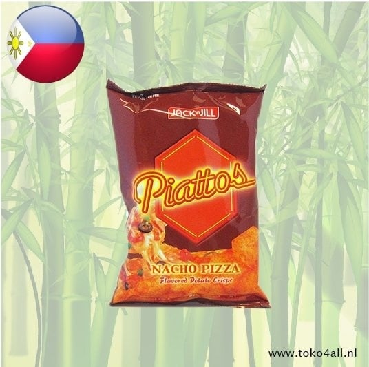 Jack N Jill Piattos Nacho Pizza Chips 85 gr