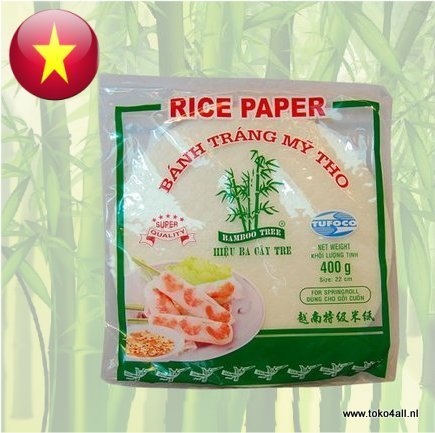 Rijst papier 22 cm