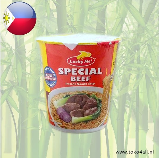 Lucky Me Special Beef Instant Noodle Soup 70 gr