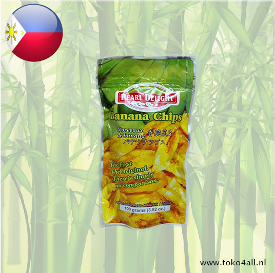 Bananen Chips Zoet 100 gr