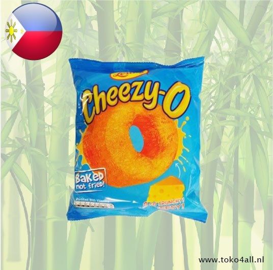 Leslies Cheezy O Baked Corn Snack 70 gr