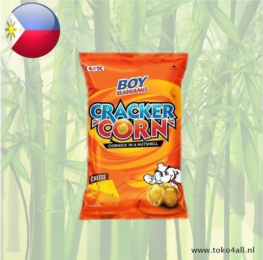 Boy Bawang Cracker Corn Cheese 80 gr