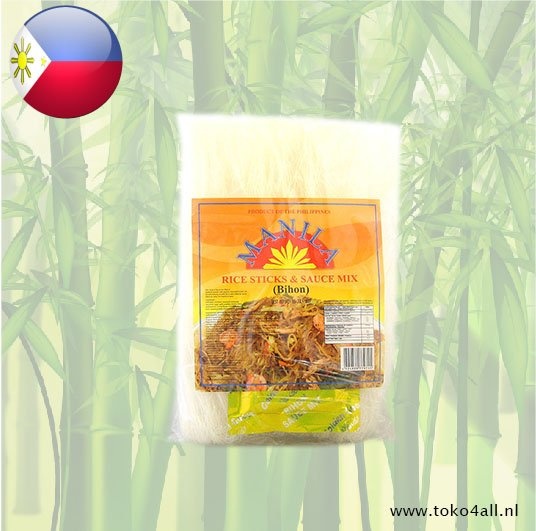 Bihon Rice Sticks met saus mix 267 gr