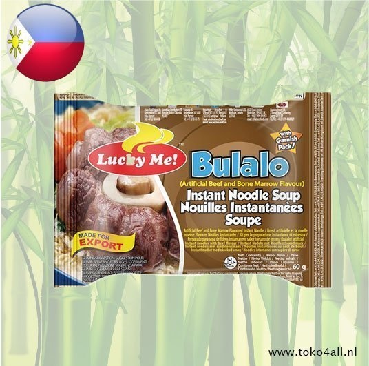 Lucky Me Bulalo Instant Noedel soep 60 gr