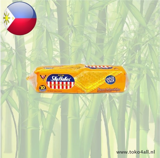 M.Y. San Sky Flakes Cracker Sandwich Sweet Mantikilya 300 gr