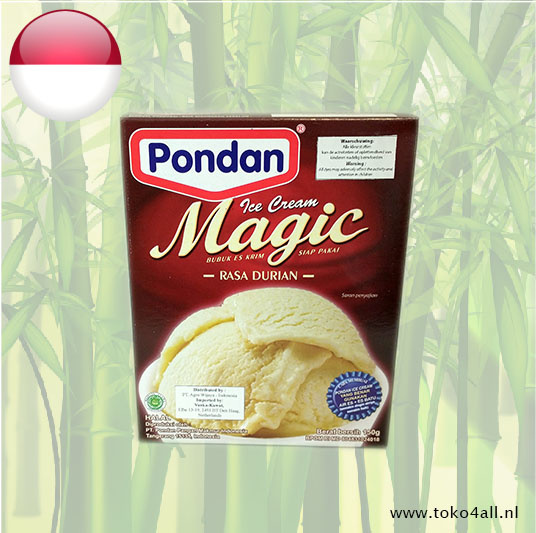 Pondan Magic Ice Cream Durian 150 gr