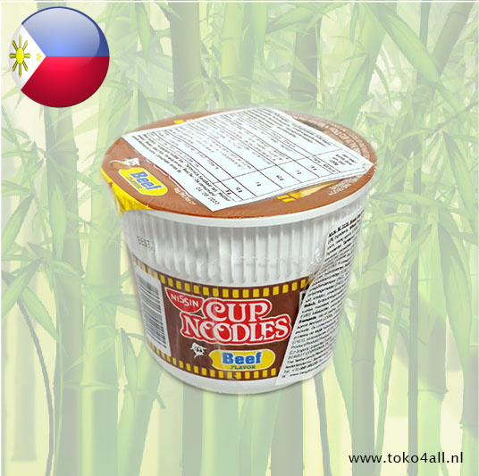 Nissin Mini Cup Noodles Beef 40g