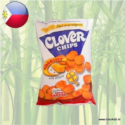 Leslies Clover Chips Cheesier 145 gr