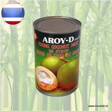 Young Coconut in syrup 425 gr