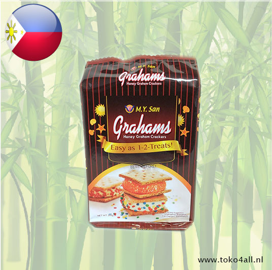 M.Y. San Grahams Honey Crackers 200 gr