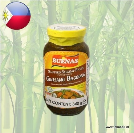 Buenas Bagoong Ginisang Regular 340 gr