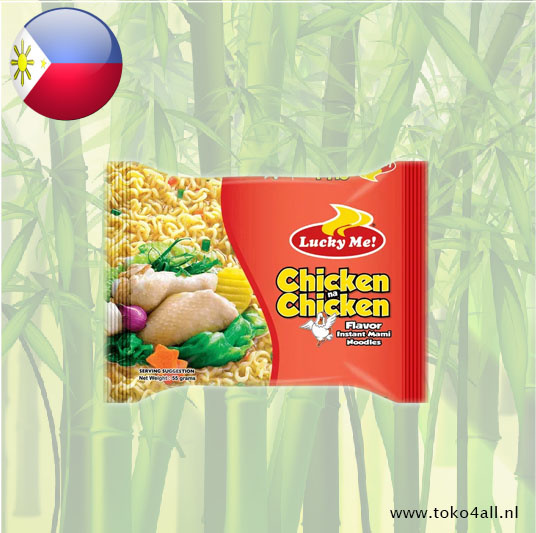 Lucky Me Chicken Na Chicken Instant Noodles 55 gr