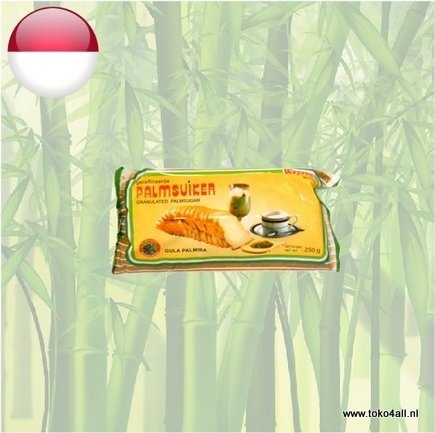 Palm suiker Geraffineerd 250 gr