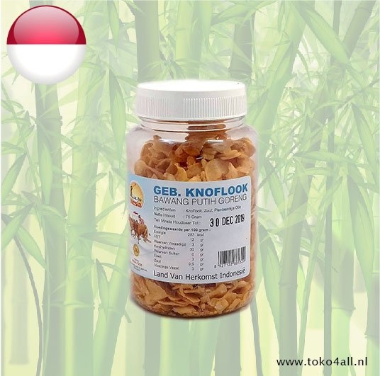 Gebakken knoflook 75 gr