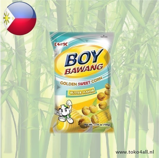 Boy Bawang Golden sweet corn butter flavor 100 gr