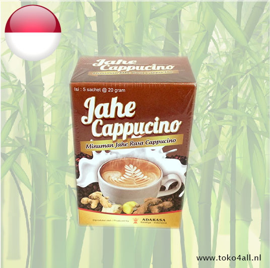 Gemberdrank met Cappucino smaak 100 gr THT 01-05-2023