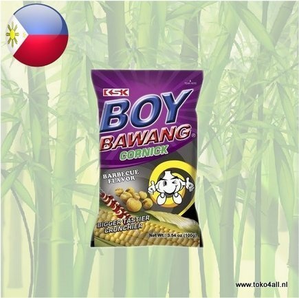 Boy Bawang Barbecue Cornick 100 gr