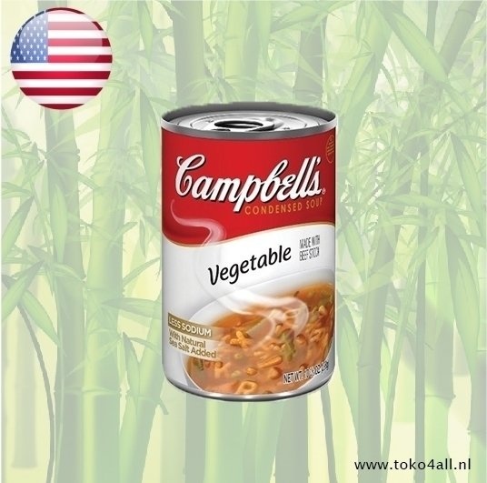 Campbell's Vegetable soup made with Beef stock 298 gr