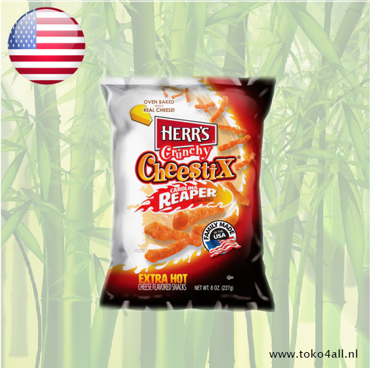 Crunchy Cheestix Caroline Reaper 255 gr