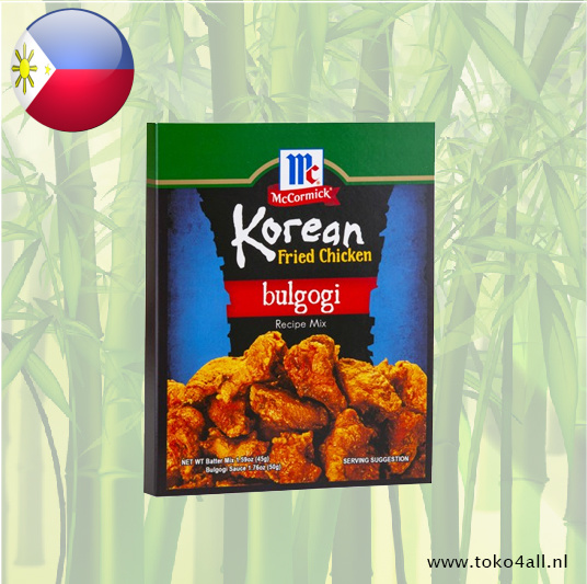 McCormick Korean Fried Chicken Bulgogi 95 gr