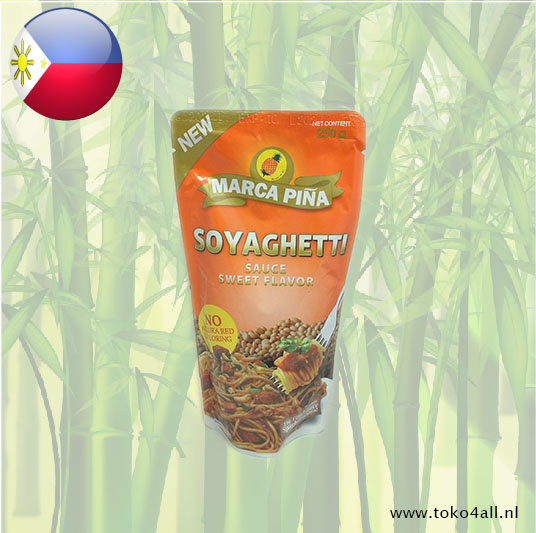 Marca Pina Soyaghetti sauce Sweet Flavor 250 gr