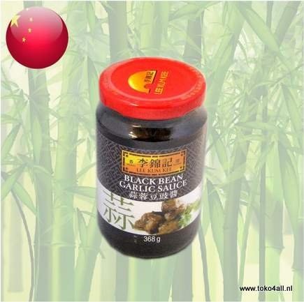 Lee Kum Kee Black Bean Garlic saus 368 gr