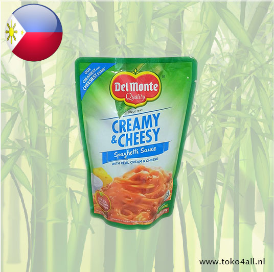 Del Monte Spaghetti Sauce Creamy and Cheesy 500 gr