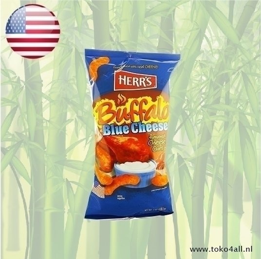 Buffalo Blue Cheese flavored cheese Curls 198 gr