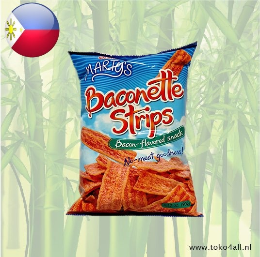 Oishi Martys Baconette Strips 90 gr