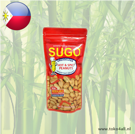 Greaseless Salted Peanuts Hot & Spicy 100 gr