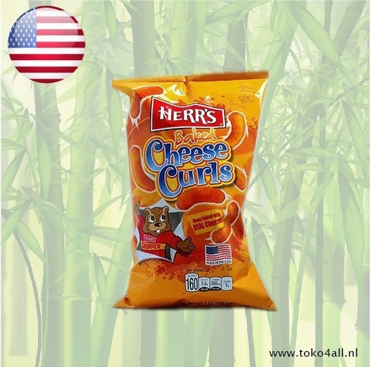 Baked Cheese Curls 198 gr