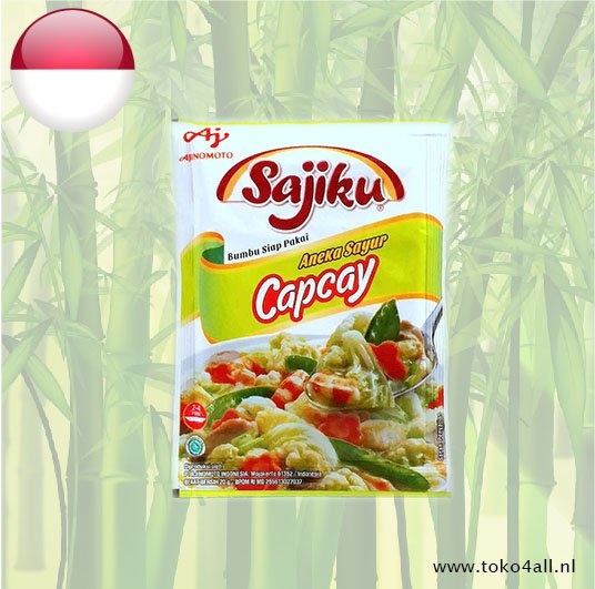 Ajinomoto Sajiku Capcay Aneka Sayur Bumbu 20 gr BB 19-07-23