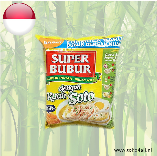 Bubur Instan dengan kuah Soto 46 gr