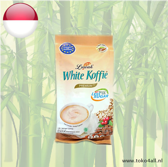 White Coffee Less Sugar 200 gr