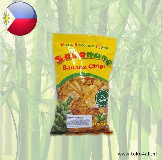 Bananen chips Original 100 gr