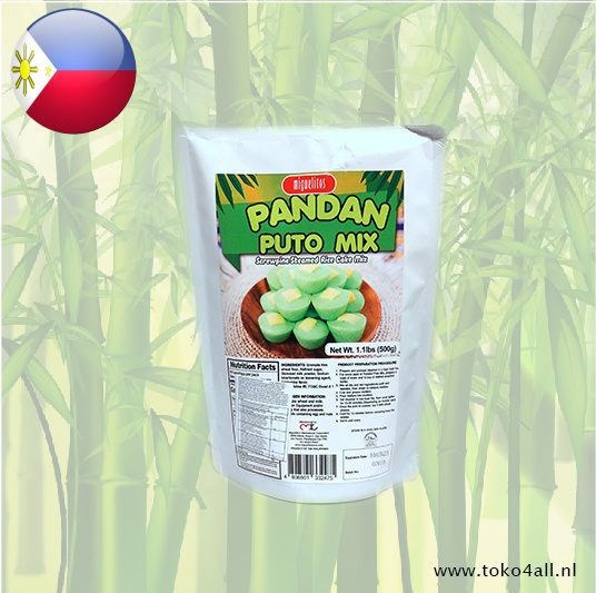 Pandan Puto Mix 500 gr