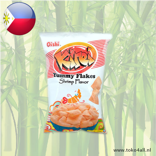 Oishi Kirei Yummy Flakes Shrimp Flavor 45 gr