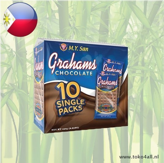 M.Y. San Grahams Chocolade Crackers 250 gr