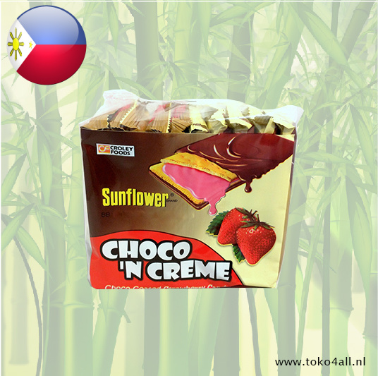 Chocolate Coated Strawberry Sandwich 250 gr