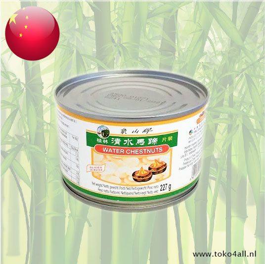 Water chestnut slices 227 gr