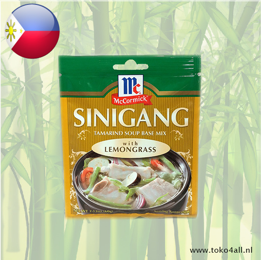 McCormick Sinigang Lemongrass Tamarind soup base mix 60 gr