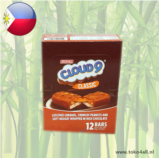 Jack N Jill Cloud 9 Classic chocolade reep 12 x 28 gr