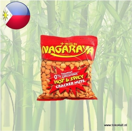 Krokante Nootjes Hot and Spicy 160 gr BB13-08-2024