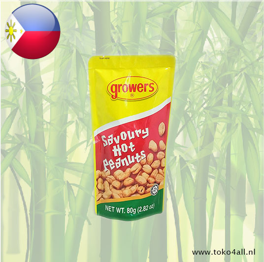 Pittig gekruide pinda 80 gr