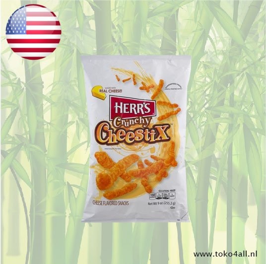 Crunchy Cheestix 255 gr